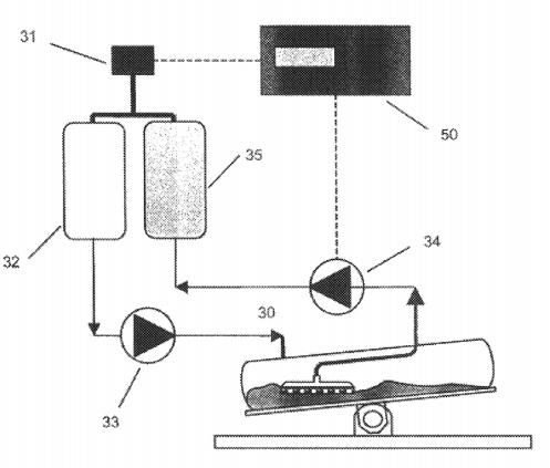 Schematic Diagram of a Single-use Bioreactor with a Filter