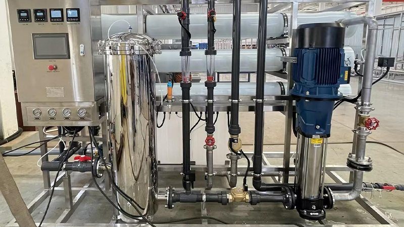 Domestic water treatment Pretreatment+Reverse Osmosis (RO) Membrane System