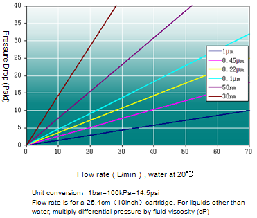 PTFE Cartridge Filter